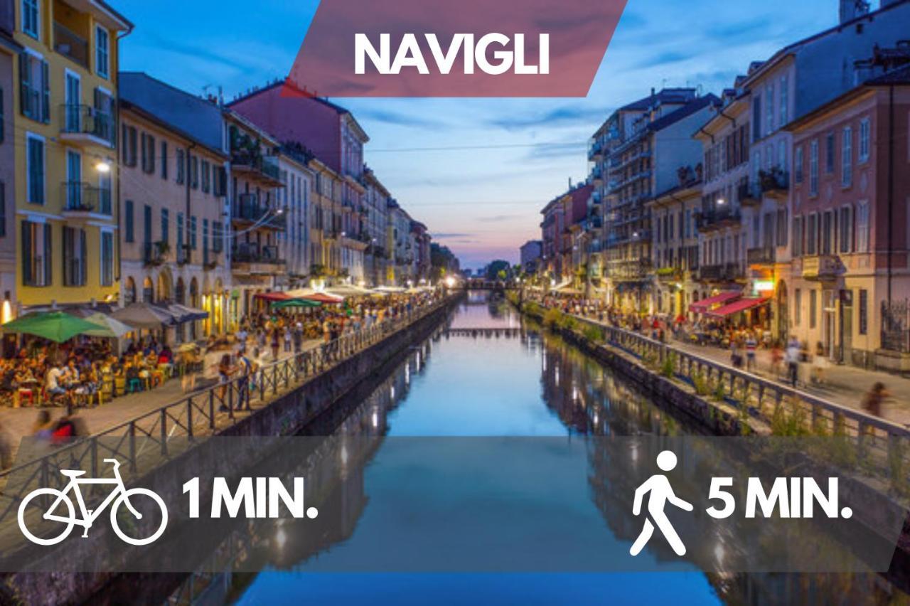 Navigli Design Loft - 7 Stops From Duomo, Ac, Netflix Διαμέρισμα Μιλάνο Εξωτερικό φωτογραφία